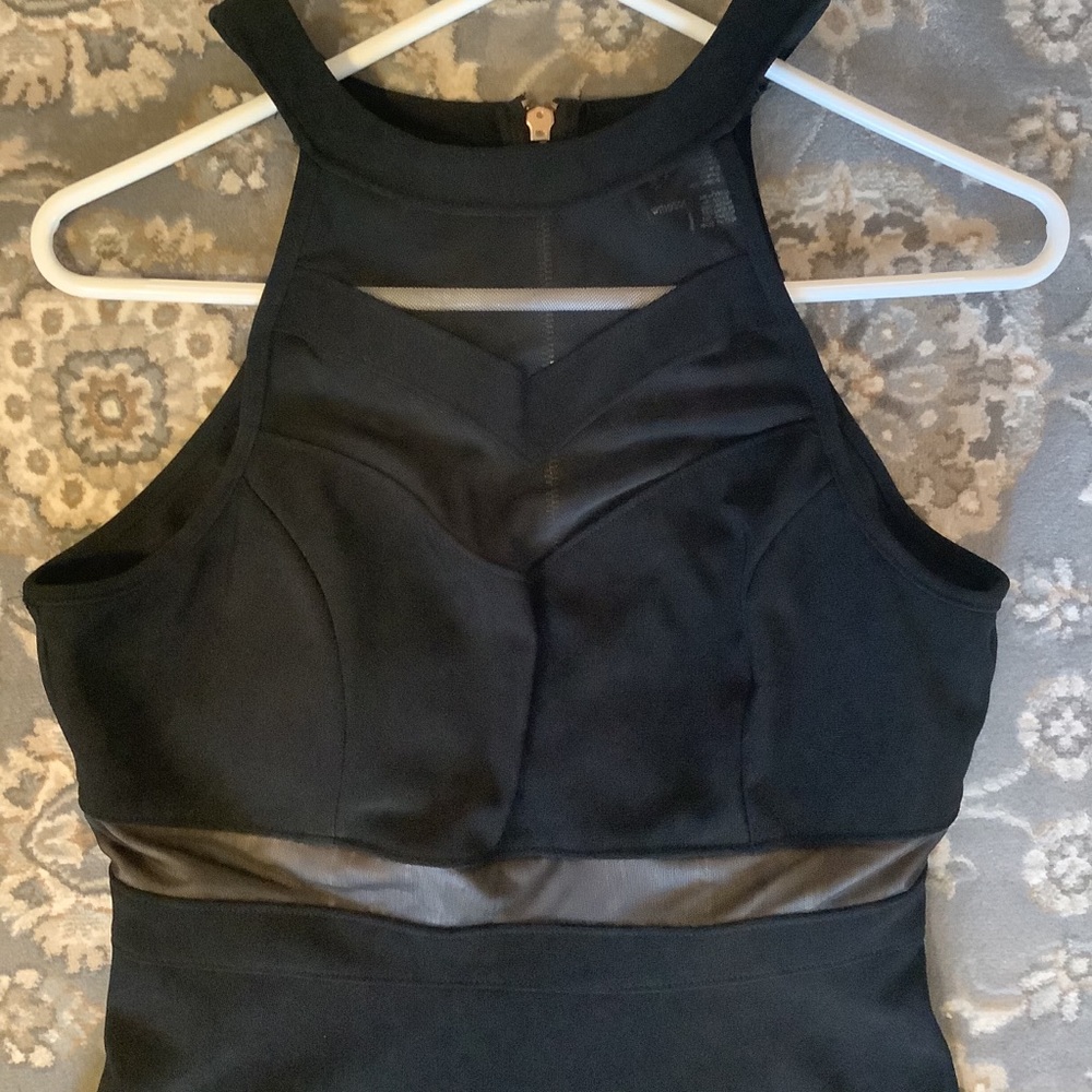Black Sheer Dress